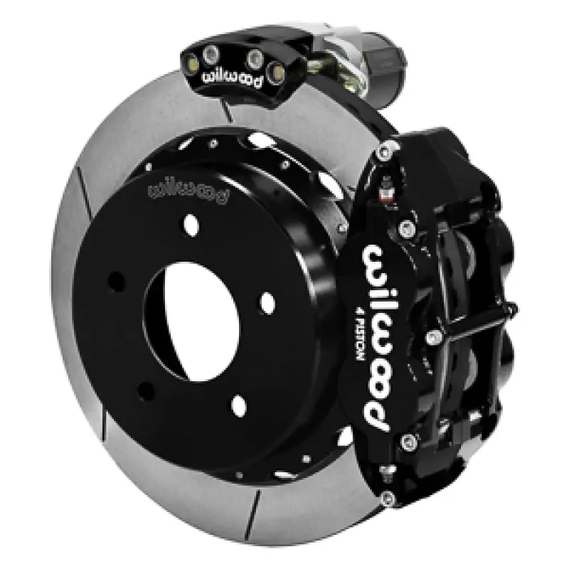 Wilwood 1988-1998 Gmc C1500 Superlite Rear Electronic Parking Brake Kit 12.88In Brake Rotor 3.25In Offset - Black 1