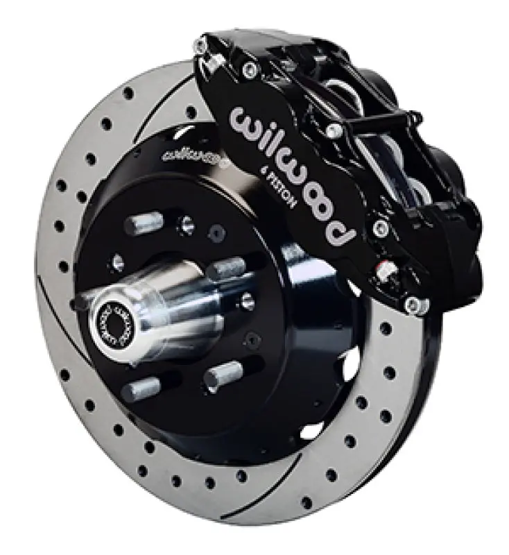 Wilwood 69-70 Chevy Impala W/ Disc Or Drum 69-82 Corvette Fnsl6r 12.88 In Gt Rotor Drilled 1