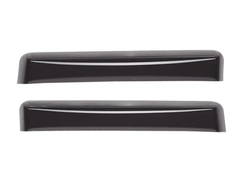 Weathertech 09-18 Dodge Ram 1500 Cc/Qc/Rc Rear Side Window Deflectors - Dark Tint 1