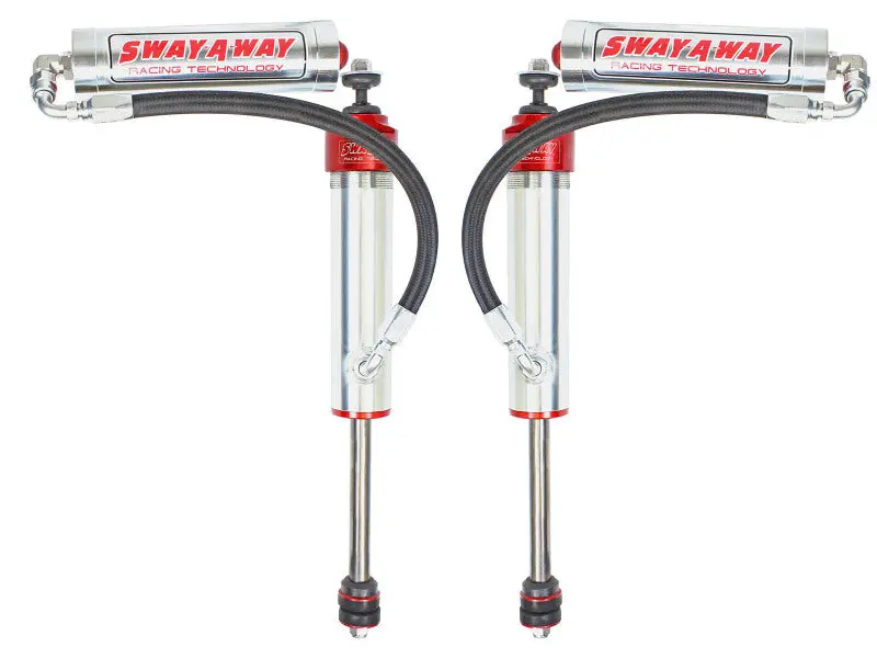 Afe 97-17 Nissan Patrol Sway-A-Way 2.5In Front Shock Kit W/ Remote Reservoir For Oe Ride Height 2