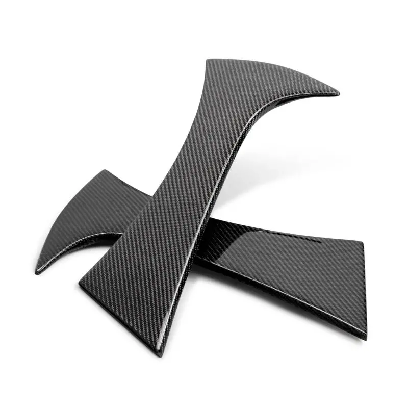 Seibon 22-24 Toyota Gr86 / Subaru Brz 2-Door Coupe Carbon Fiber Fender Trim - Gloss Finish 2