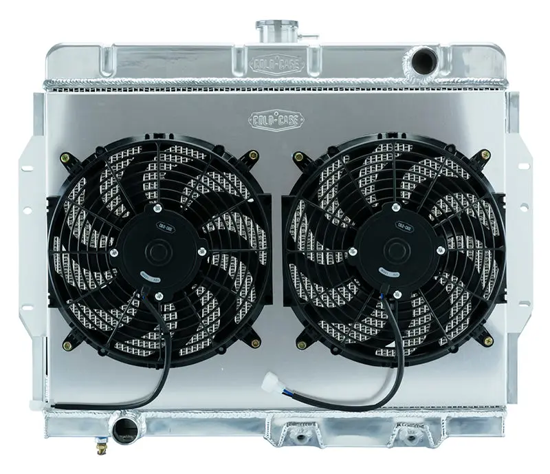 Cold Case - 1968-1974 Amc Javelin Amx Aluminum Radiator - Automatic Cold Case 1