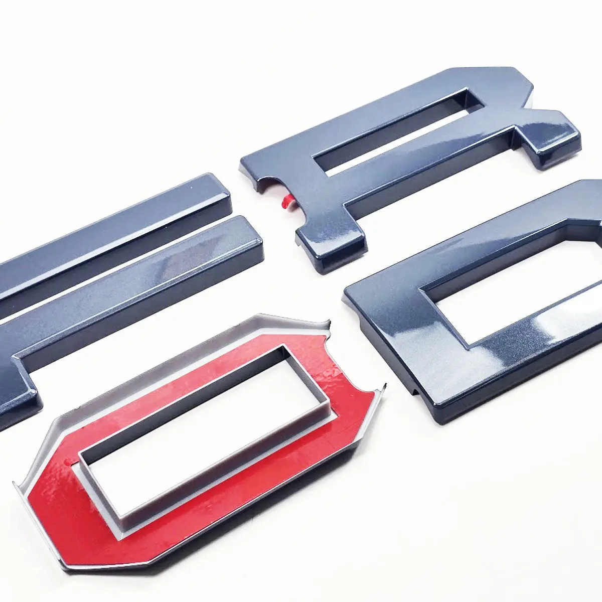 Upr 2022-2025 Chevy Bronco Raptor Grille Letters -Velocity Blue 1