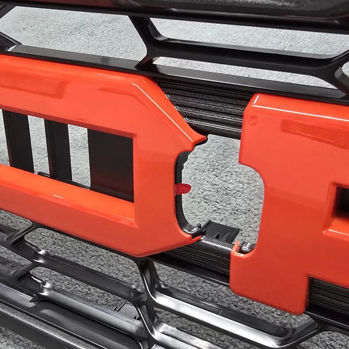 Upr 2022-2025 Chevy Bronco Raptor Grille Letters -Code Orange 1