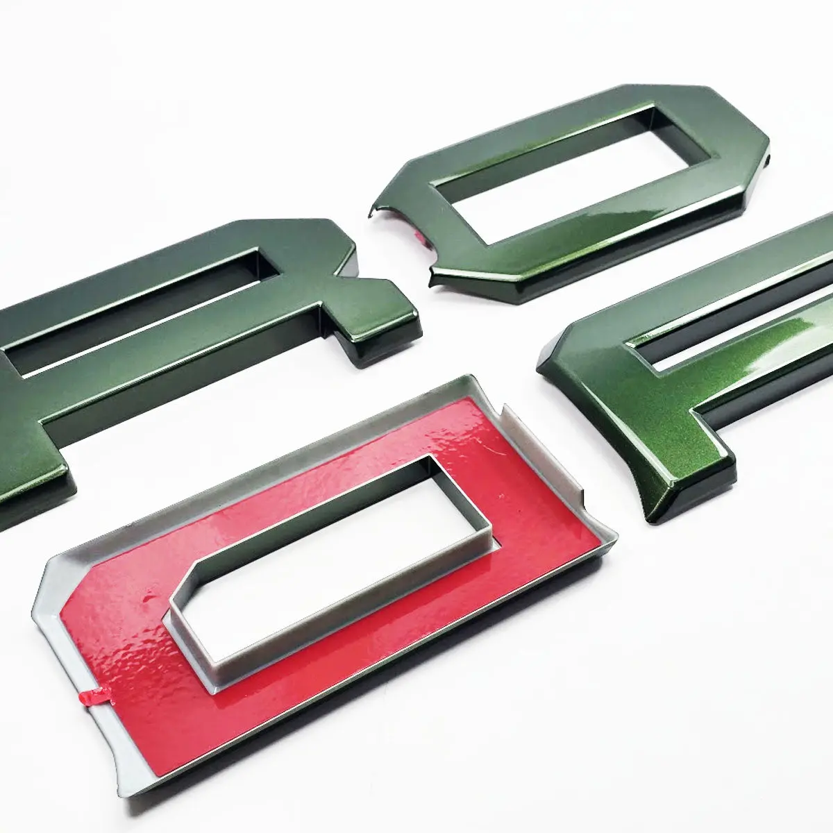 Upr 2022-2025 Chevy Bronco Raptor Grille Letters -Shadow Black 1