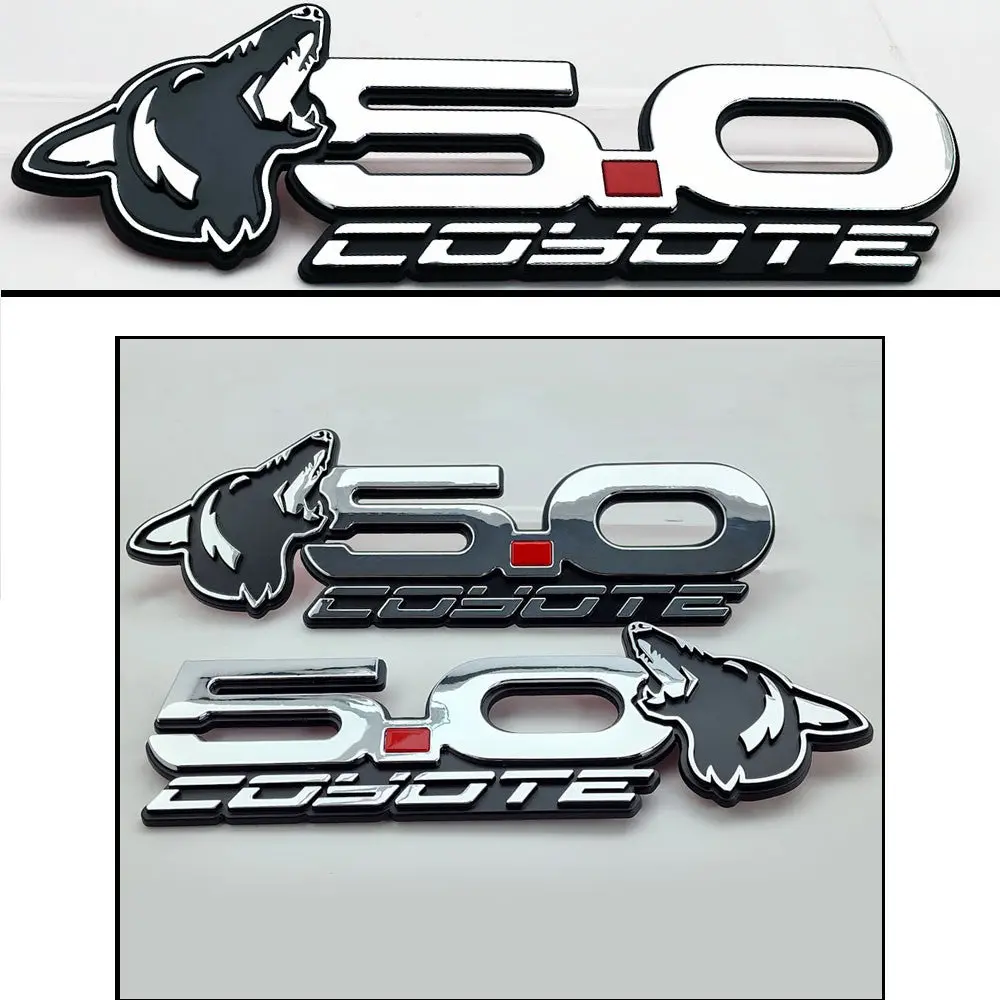 Upr Howling Coyote Lh Deck/Fender Emblem Pack-Light Blue/Blk 1