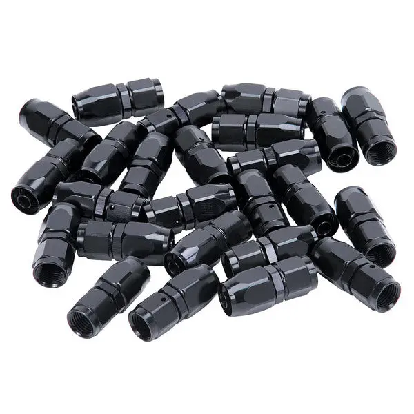 Russell - An-6 Proclassic Straight Hose End With Black Finish - 25 Pack 1