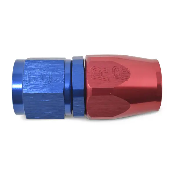 Russell - An-10 Proclassic Straight Hose End With Red/Blue Finish 1