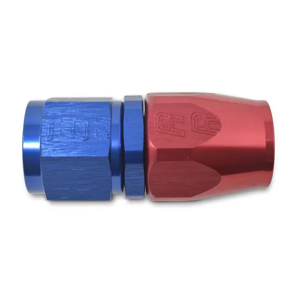 Russell - An-12 Proclassic Straight Hose End With Red/Blue Finish 1
