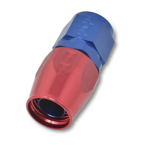 Russell - An-16 Proclassic Straight Hose End With Red/Blue Finish 1
