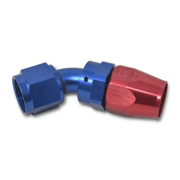 Russell - An-8 Proclassic Swivel 45 Degree Hose End With Red/Blue Finish 1