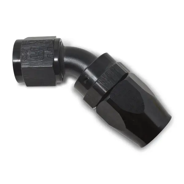 Russell - An-8 Proclassic Swivel 45 Degree Hose End With Black Finish 1