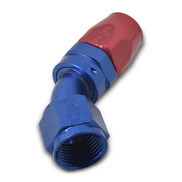 Russell - An-20 Proclassic 45 Degree Hose End With Red/Blue Finish 1