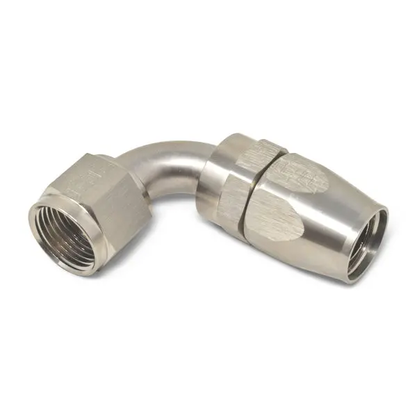 Russell - An-6 Proclassic 90 Degree 1/2In Radius Hose End With Endura Finish 1