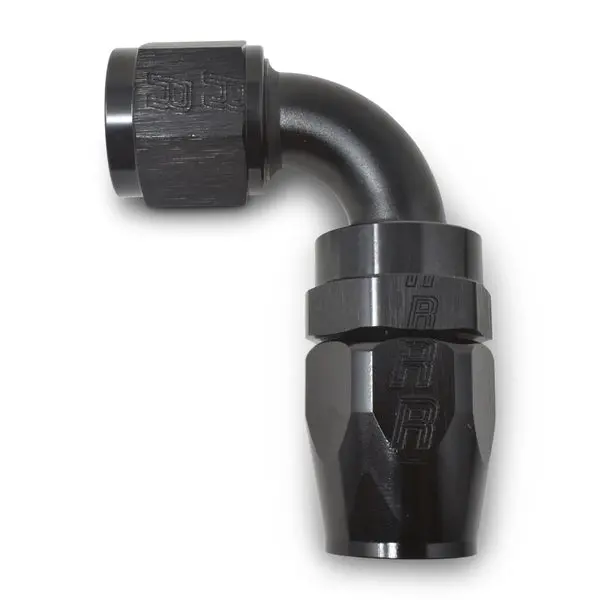 Russell - An-6 Proclassic Swivel 90 Degree 1/2In Radius Hose End With Black Finish 1