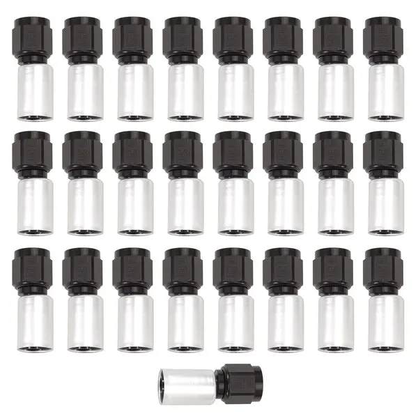 Russell - An-10 Proclassic Crimp Straight Hose End - 25 Pack 1