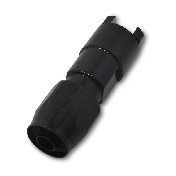 Russell - An-6 Straight Female Sae Quick-Disconnect X 3/8In Tube Size With Black Finish 1