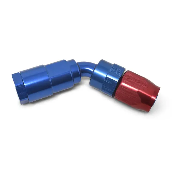 Russell - An-6 45 Degree Female Sae Quick-Disconnect X 3/8In Tube Size With Red/Blue Finish 1