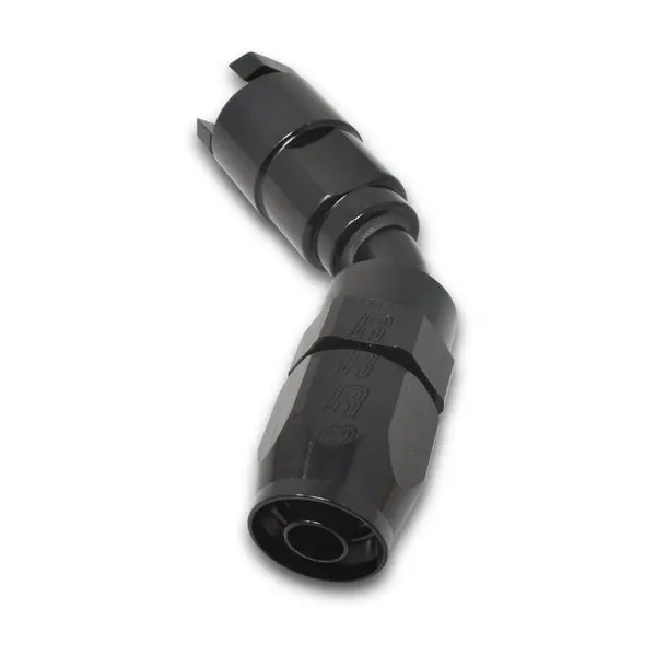 Russell - An-6 45 Degree Female Sae Quick-Disconnect X 3/8In Tube Size With Black Finish 1