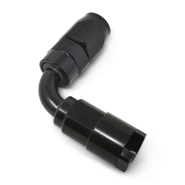 Russell - An-6 90 Degree Female Sae Quick-Disconnect X 3/8In Tube Size With Black Finish 1
