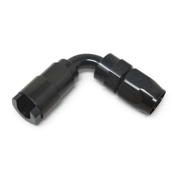 Russell - An-6 90 Degree Female Sae Quick-Disconnect X 3/8In Tube Size With Black Finish 2
