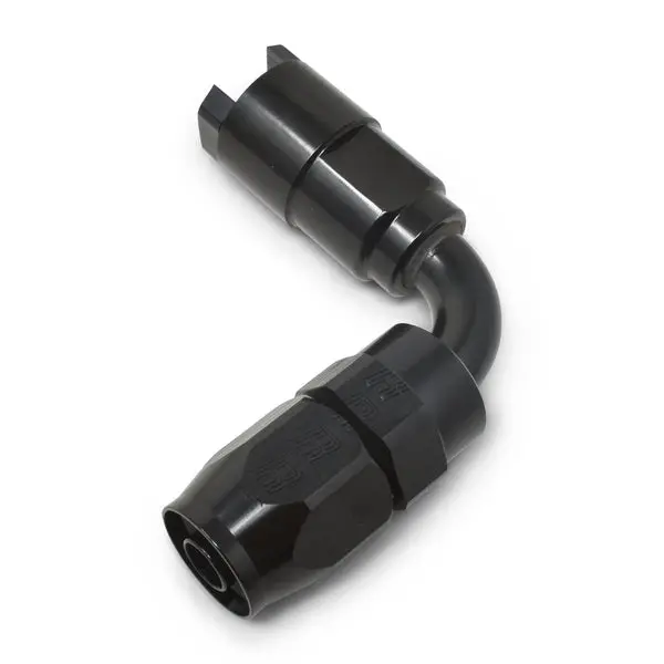 Russell - An-6 90 Degree Female Sae Quick-Disconnect X 5/16In Tube Size With Black Finish 1