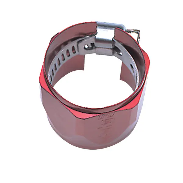 Russell - An-4 Tube Seal Hose Ends For 1/4In Vacuum Hose With Red Finish 1