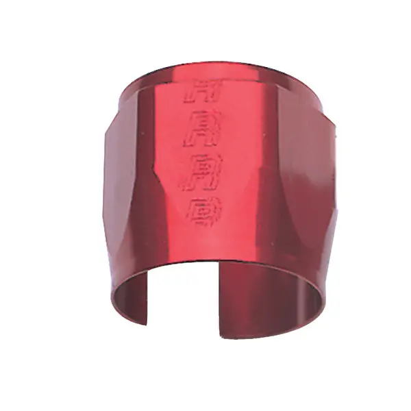 Russell - An-8 Tube Seal Hose Ends For 3/8In Fuel Hose With Red Finish 1
