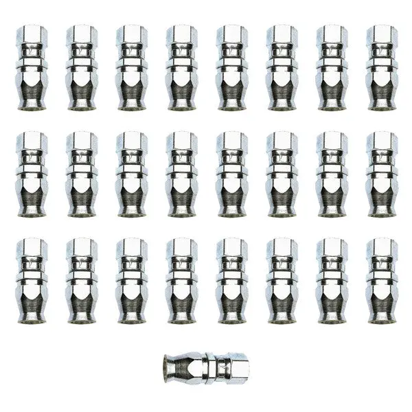 Russell - An-6 Powerflex Straight Hose End With Endura Finish - 25 Pack 1
