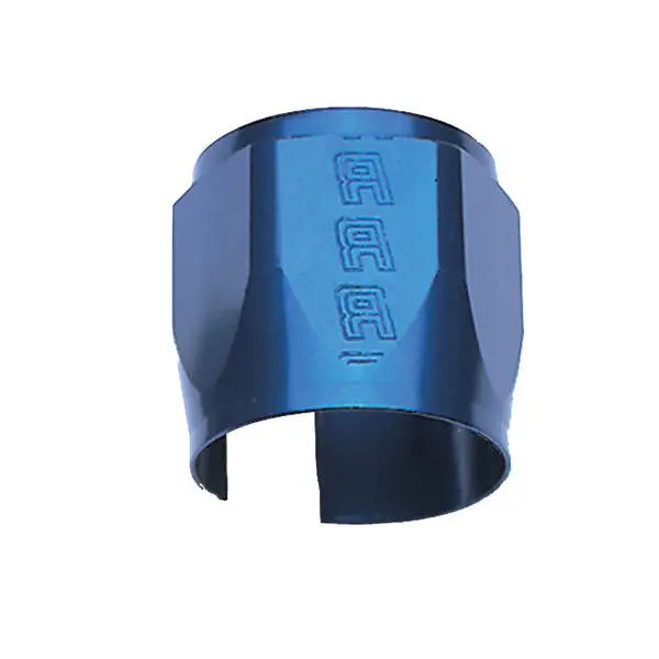 Russell - An-10 Tube Seal Hose Ends For 1/2In Heater Hose With Blue Finish 1