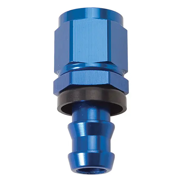 Russell - An-4 Twist-Lock Straight Hose Ends With Blue Finish 1