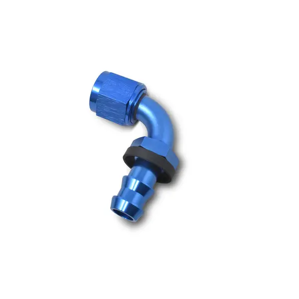 Russell - An-4 Twist-Lock 90 Degree Hose Ends With Blue Finish 1