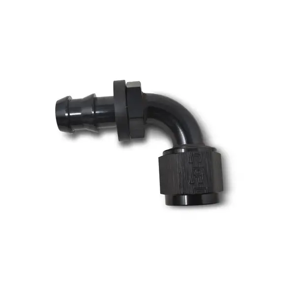 Russell - An-4 Twist-Lock 90 Degree Hose Ends With Black Finish 1