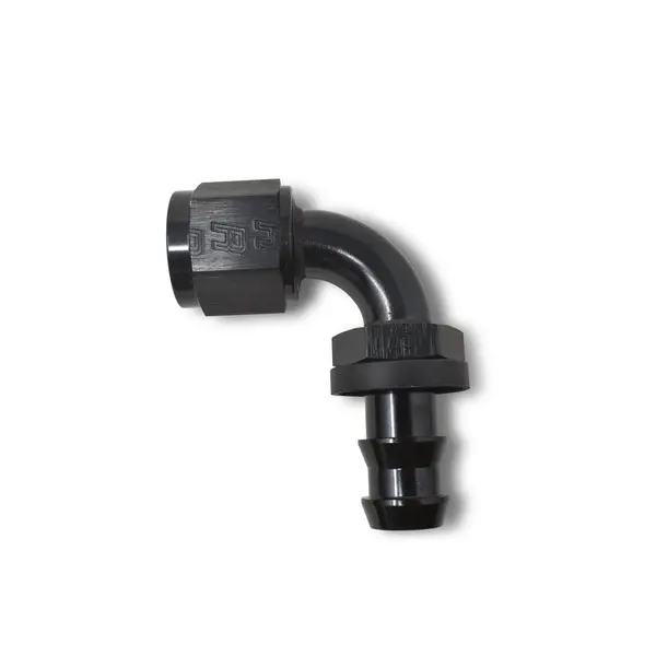 Russell - An-6 Twist-Lock 90 Degree Hose Ends With Black Finish 1