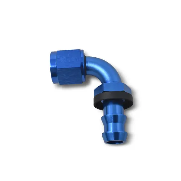 Russell - An-8 Twist-Lock 90 Degree Hose Ends With Blue Finish 1