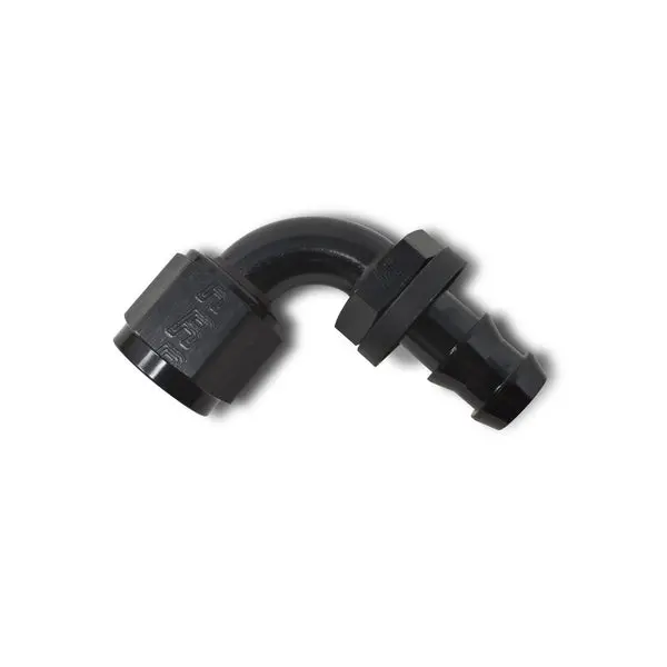 Russell - An-8 Twist-Lock 90 Degree Hose Ends With Black Finish 1
