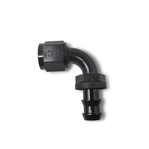 Russell - An-10 Twist-Lock 90 Degree Hose Ends With Black Finish 1