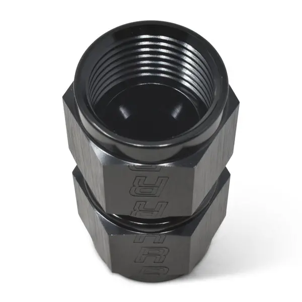 Russell - An-8 Straight Swivel Coupler Adapter Fitting With Black Finish 1