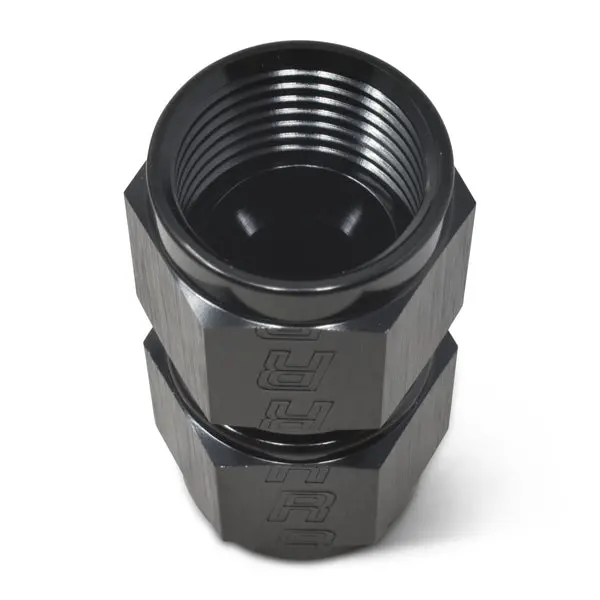 Russell - An-10 Straight Swivel Coupler Adapter Fitting With Black Finish 2