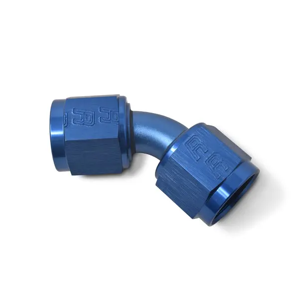 Russell - An-12 45 Degree Swivel Coupler Adapter Fitting With Blue Finish 1