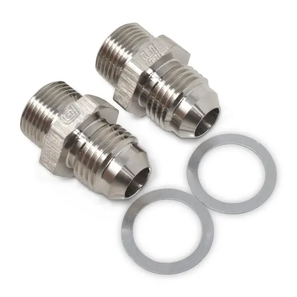 Russell - An-6 Holley Single Feed 600-660 2-Barrel Carb 9/16In -24 Fitting, Endura - Pair 1
