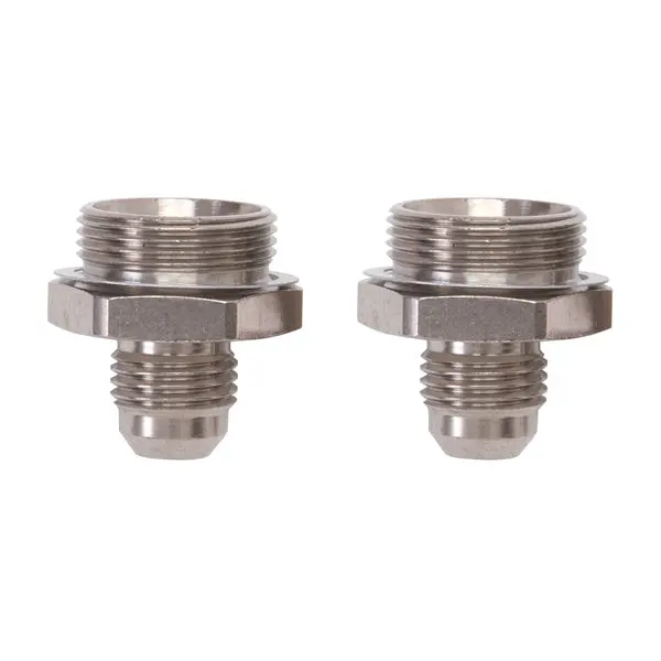 Russell - An-6 Holley Dual Feed 750 To Dominator 1350 Carb 7/8In -20 Fitting, Endura - Pair 1
