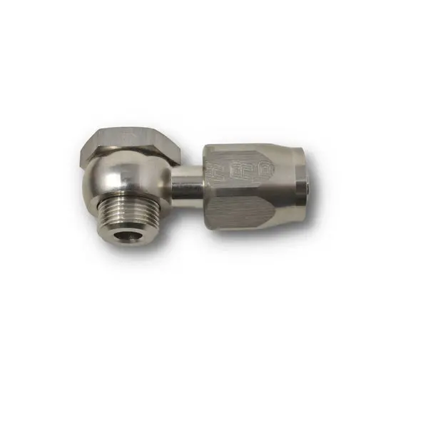 Russell - An-8 Holley Single Feed 600-660 2-Barrel Carb 9/16In -24 Banjo Fitting, Endura 1