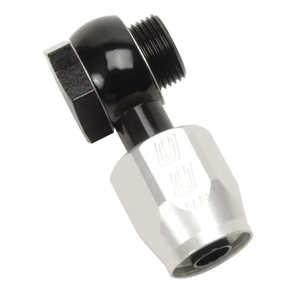 Russell - An-8 Holley Single Feed 600-660 2-Barrel Carb 9/16In -24 Banjo Fitting, Black 1