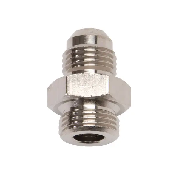 Russell - An-6 Edelbrock Thunder/Performer Carb 5/8In -24 Adapter Fitting With Endura Finish 1