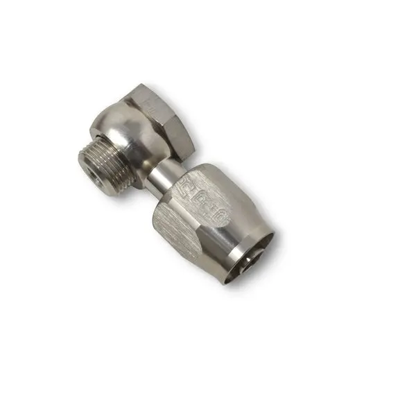 Russell - An-6 Edelbrock Thunder/Performer Carb 5/8In -20 Banjo Fitting, Endura Finish 2