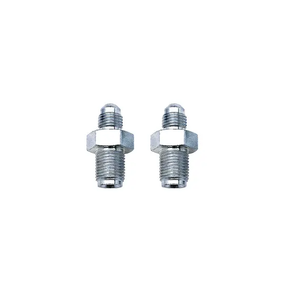 Russell - An-4 To 7/16In X 24 I.F. Male Brake Adapter Fitting With Endura Finish- Pair 1