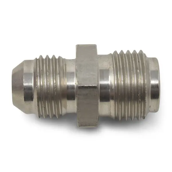 Russell - An-6 Chevy Fuel Pump Adapter Fitting, 5/8In-18 Inverted Flare With Endura Finish 1