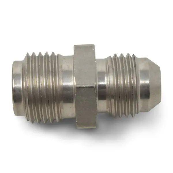 Russell - An-6 Chevy Fuel Pump Adapter Fitting, 5/8In-18 Inverted Flare With Endura Finish 2