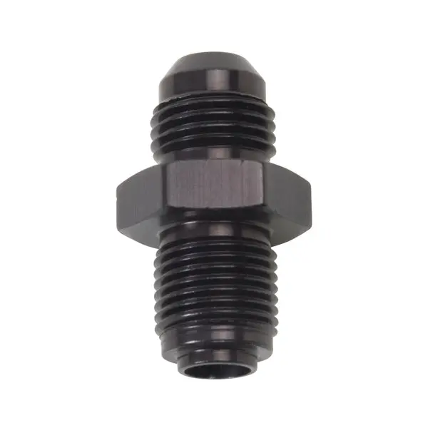 Russell - An-6 To 12Mm X 1.25 O-Ring Seal Gm Tbi Adapter Fitting With Black Finish 1